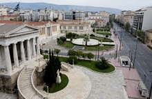 Στιγμιότυπο από την οδό Πανεπιστημίου