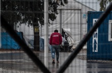 Η δομή φιλοξενίας προσφύγων στη Μαλακάσα