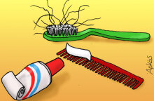 Το σκίτσο του Αρκά για το δύσκολο πρωινό ξύπνημα