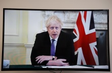 Ο πρωθυπουργός της Βρετανίας, Μπόρις Τζόνσον