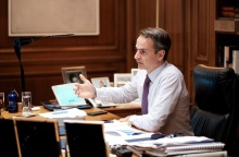 Ο πρωθυπουργός Κυριάκος Μητσοτάκης 