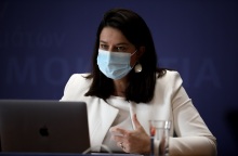 Η υπουργός Παιδείας, Νίκη Κεραμέως