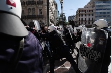 Επεισόδια στο κέντρο της Αθήνας