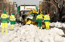 Μαδρίτη - Χιονοθύελλα