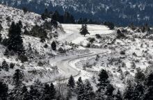  Χιόνια στο νομό Λάρισας 