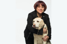 Ιωάννα-Μαρία Γκέρτσου, ιδρύτρια Σχολής Σκύλων-Οδηγών Λάρα