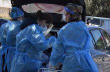 ΑΡΓΟΛΙΔΑ - LOCKDOWN -Διενέργεια drive through rapid tests στο Άργος 