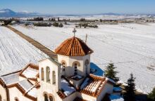Χιόνια στη Βοιωτία