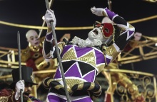 Στιγμιότυπο από το καρναβάλι του Ρίο