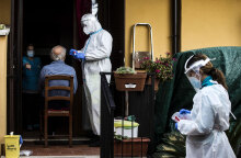 Κορωνοϊός στην Ιταλία - Έλεγχοι με rapid test σε οίκο ευγηρίας
