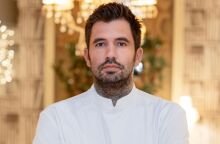 Ο Γκίκας Ξενάκης, σεφ του Aleria