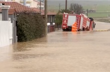 Κακοκαιρία και πλημμύρες στην Αλεξανδρούπολη 