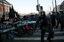  Επεισόδια στο Κέντρο της Αθήνας 