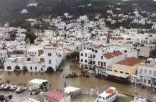Πλημμύρες στην Πάτμο 