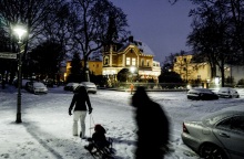 Χιονοπτώσεις στη Γερμανία