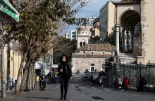 Στιγμιότυπο από το lockdown στην Αθήνα 