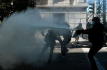 Επεισόδια στο πανεκπαιδευτικό συλλαλητήριο στο κέντρο της Αθήνας