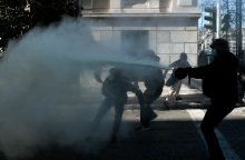 Επεισόδια στο πανεκπαιδευτικό συλλαλητήριο της Αθήνας