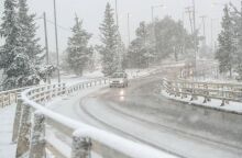 Xιόνια στη Θεσσαλονίκη 