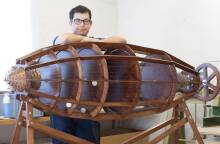 O εικαστικός Γιώργος Κουτσούρης