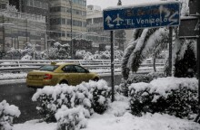 Η κυκλοφορία των οχημάτων κατά την κακοκαιρία της «Μήδειας»