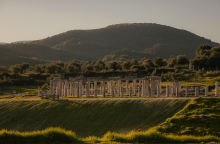  Η Charlotte de Witte στην Αρχαία Μεσσήνη 