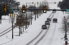 Τέξας - Χιόνια - Κύμα ψύχους 