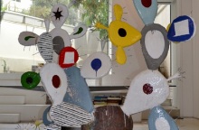 Διαμαντής Αϊδίνης, Ιsaac Newton. 2017, χαλκός και σίδηρος με λάδι