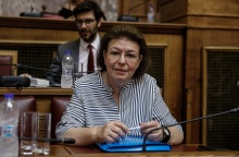 Η υπουργός Πολιτισμού, Λίνα Μενδώνη