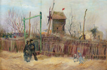 Βίνσεντ Βαν Γκονγκ - Σε δημοπρασία πίνακας που απεικονίζει τη Μονμάρτη