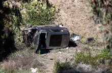 Το αυτοκίνητο του Τάιγκερ Γουντς μετά το τροχαίο που είχε