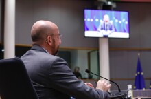 Eυροπαϊκό Συμβούλιο μέσω τηλεδιάσκεψης