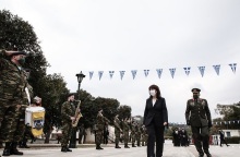 Η Πρόεδρος της Δημοκρατίας, Κατερίνα Σακελλαροπούλου στη Νέα Επίδαυρο