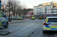 Επίθεση με μαχαίρι στη Σουηδία - Περιπολικά στην πόλη Βετλάντα