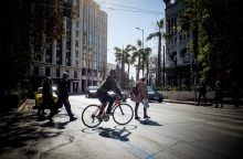 Πολίτες στο κέντρο της Αθήνας