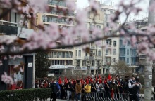 Πορεία φοιτητών στο κέντρο της Θεσσαλονίκης