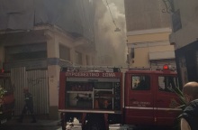 Φωτιά σε κτίριο στην οδό Κτενά
