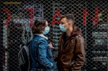 Στιγμιότυπο από το lockdown στην Αθήνα 