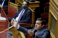 Κυριάκος Μητσοτάκης - Αλέξης Τσίπρας 