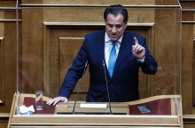 Ο υπουργός Ανάπτυξης και Επενδύσεων, Άδωνις Γεωργιάδης 