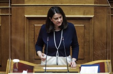 Η υπουργός Παιδείας, Νίκη Κεραμέως