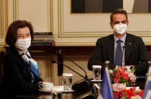  Φλορένς Παρλί - Κυριάκος Μητσοτάκης