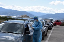Διενέργεια ελέγχων με ταχείας ανίχνευσης τέστ για τον COVID-19 πραγματοποίησε σε οδηγούς