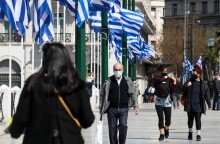 Στιγμιότυπο στην Αττική χθες