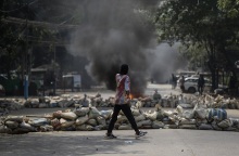 Διαδηλώσεις στη Μιανμάρ