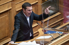 Ο Αλέξης Τσίπρας στη συζήτηση στη Βουλή για την Προανακριτική Παππά