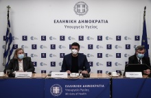 Ενημέρωση των εκπροσώπων κοινοβουλευτικών κομμάτων από το Υπουργείο Υγείας