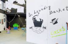 Σπύρος Αγγελόπουλος, «Δε Laundry Basket», γκαλερί Δύο Χωριά