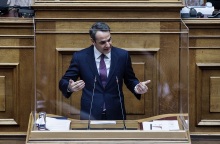 Ο πρωθυπουργός Κυριάκος Μητσοτάκης 