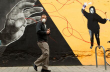 Γκράφιτι για τον κορωνοϊό στην Ισπανία - Η ευρωπαϊκή χώρα συμπληρώνει την πρώτη 10άδα των κρατών με τους περισσότερους νεκρούς από Covid-19